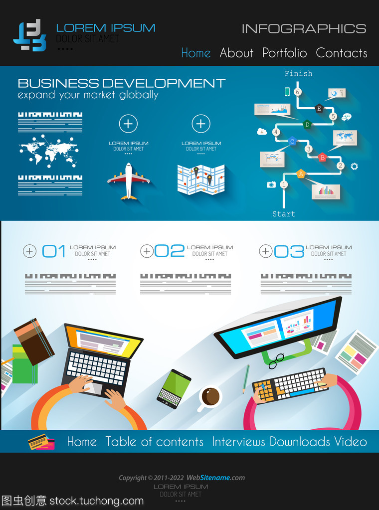 現(xiàn)代網(wǎng)站模板設(shè)計服務(wù) 為企業(yè)打造高效、美觀的在線形象